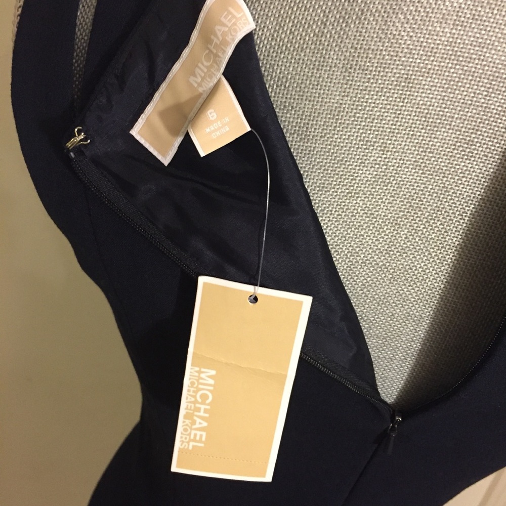 MICHAEL KORS - Navy Dress - Size 6 ~ NWT - Picture 10 of 12
